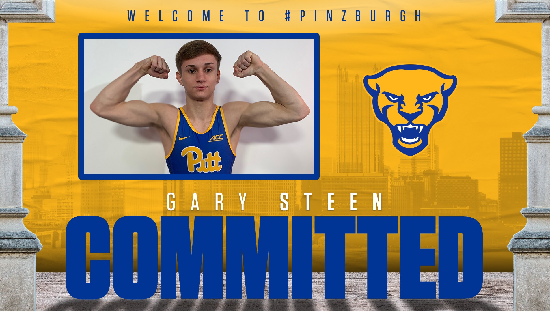 Pitt Wrestling Signs Five Future Panthers from Class of 2021 Gary Steen NLI