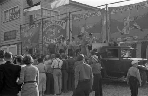 New history exhibit puts spotlight on Coquitlam wrestling side show 2