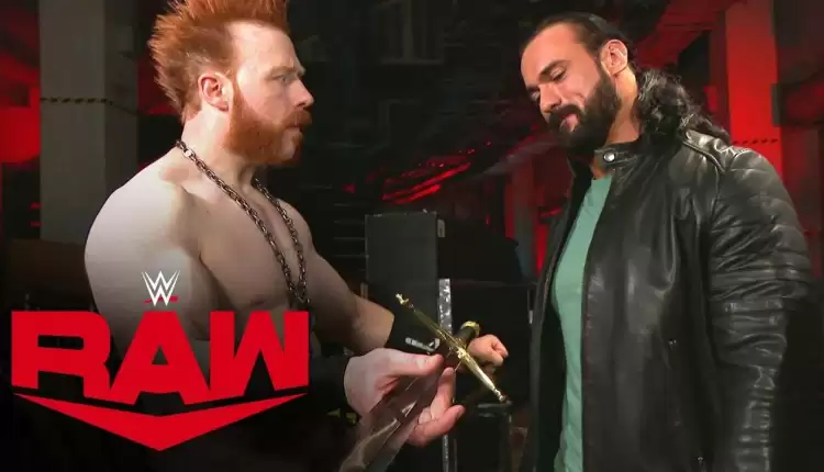 Drew McIntyre Reveals He Used Vince McMahon's Sword On Raw