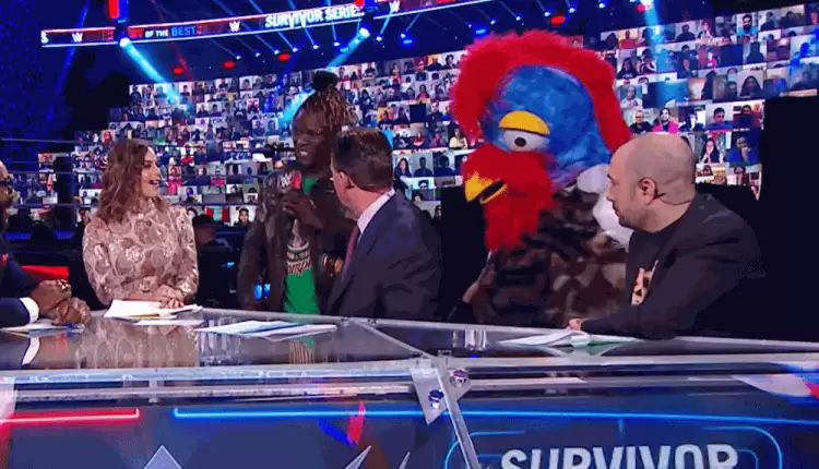 Identity of the Gobbledy Gooker, backstage notes from WWE Survivor Series