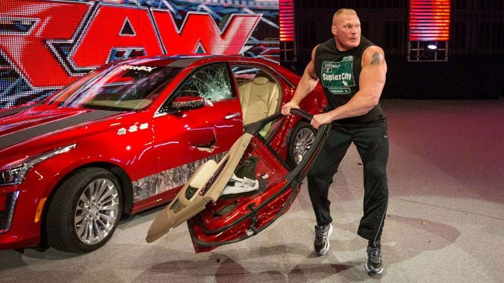 brock lesnar aew debut