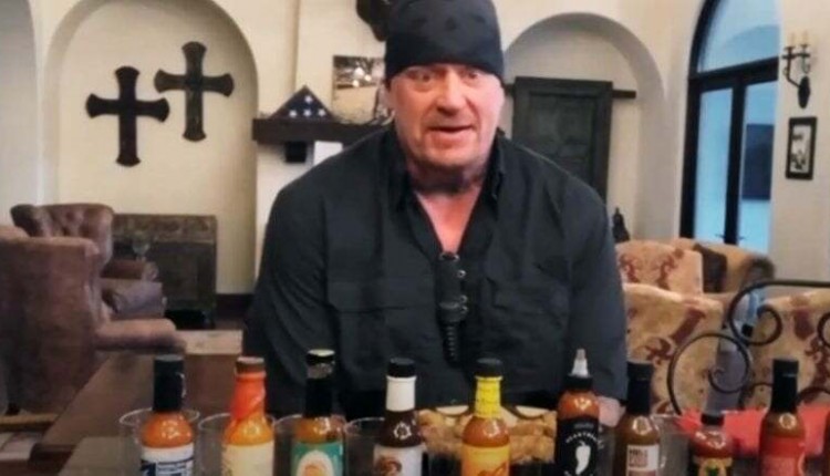 WATCH: The Undertaker takes part in spicy wings challenge during Hot Ones appearance