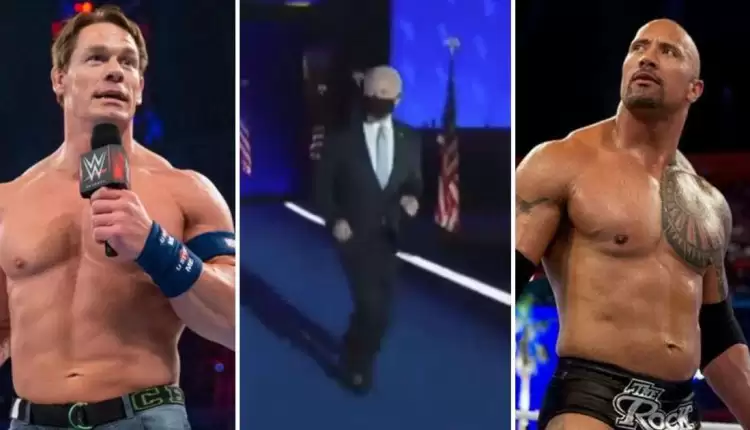 WWE news: Joe Biden entrance turned into comical viral meme by wrestling fans