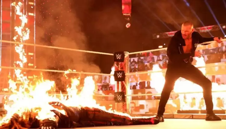 Bray Wyatt comments after being set on fire by Randy Orton at WWE TLC
