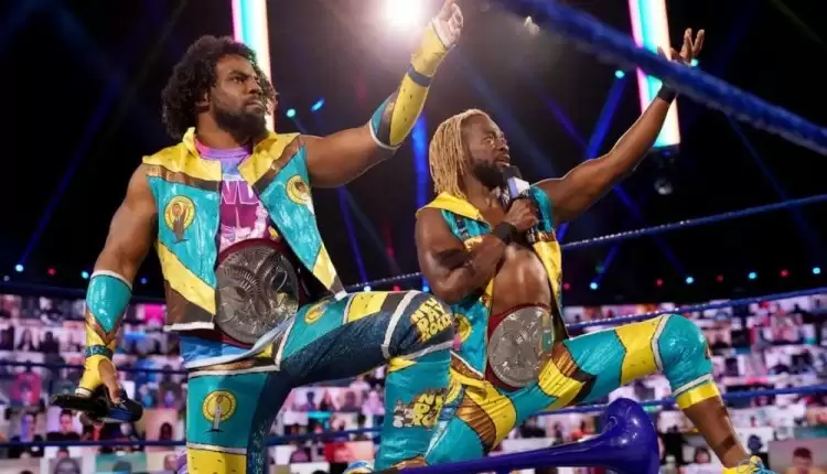 PHOTO: Kofi Kingston lost pieces of his teeth during WWE TLC match