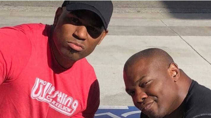 PHOTO: Shelton Benjamin dedicates WWE Raw Tag Team Title win to Shad Gaspard