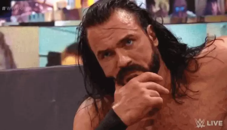 Sheamus kicked Drew McIntyre in the face during WWE Raw