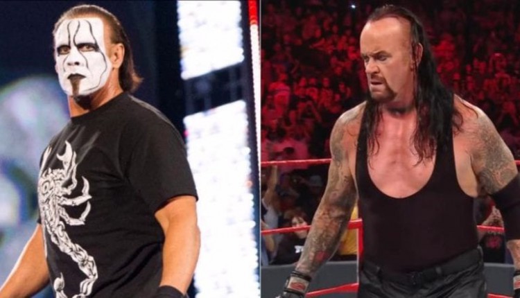 Sting wanted to do a cinematic match with The Undertaker