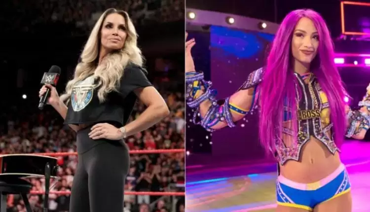 Trish Stratus: I think Sasha Banks and I might have some unfinished business