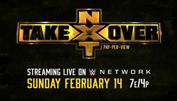 WWE announces next NXT TakeOver event for February 14
