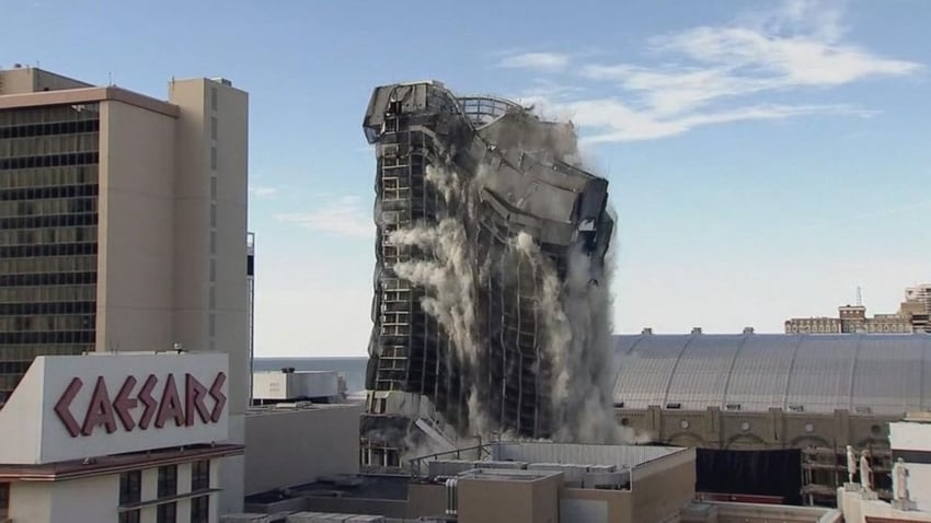 Trump Plaza home of WrestleMania 4 and 5 demolished