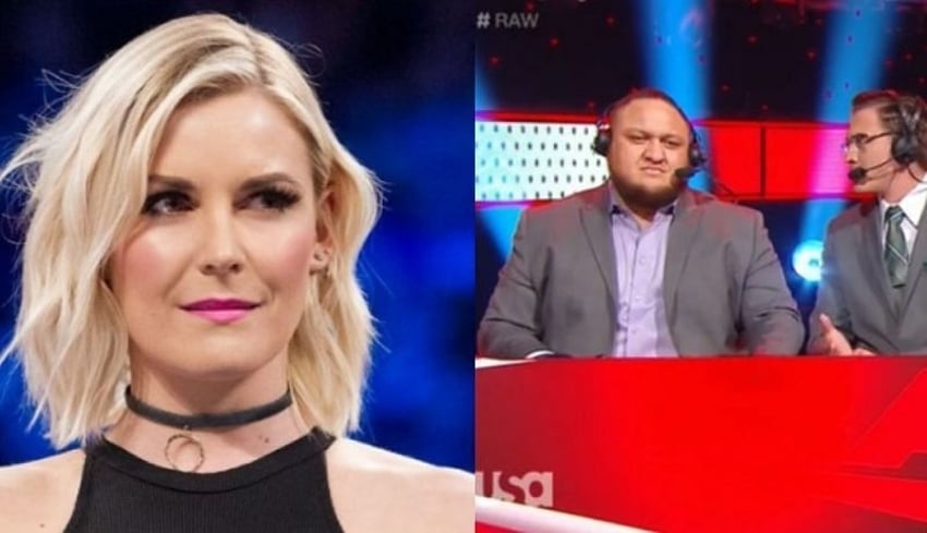 Renee Paquette (Young) calls Samoa Joe