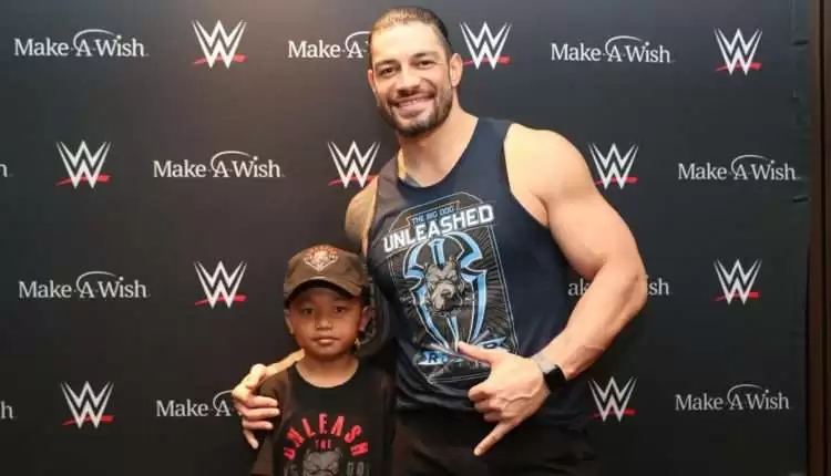 Make-A-Wish names WWE Superstar Roman Reigns a recipient of the 2021 Chris Greicius Celebrity Award -