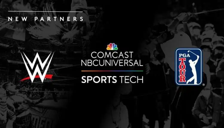WWE announces it has joined the Comcast SportsTech Accelerator as advisors to its upcoming class of rising startups -