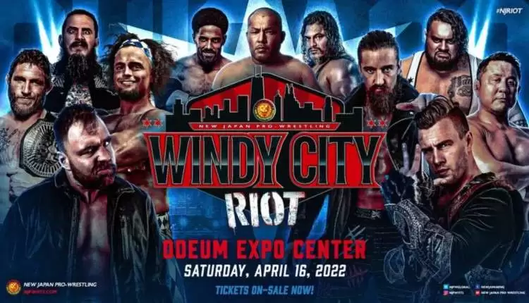 Watch NJPW: Windy City Riot 4/16/2022 PPV Live Stream Full Show Online Free