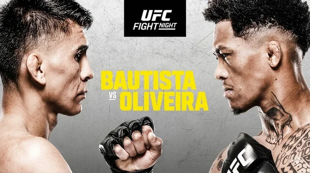 Watch UFC Fight Night: Bautista vs. Oliveira 2/7/26 Full Show Online Free