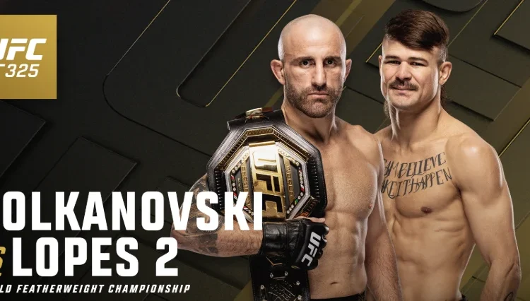 Watch UFC 325: Volkanovski vs. Lopes 2 II 2026 1/31/26 Full Show Online Free