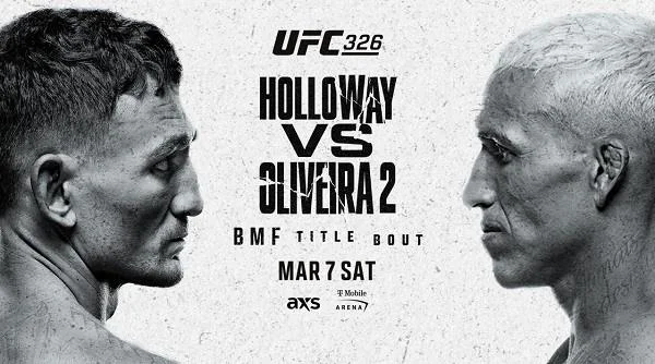 UFC 326 Max Holloway vs. Charles Oliveira 2 Full Fight Replay Full Show Online Free
