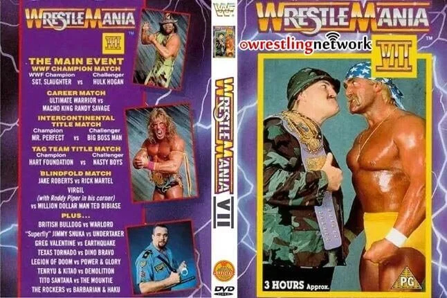 WWF WrestleMania 7 1991 Full Show Online Free