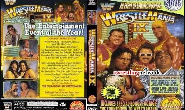 WWF Wrestlemania 9 1993 Full Show Online Free
