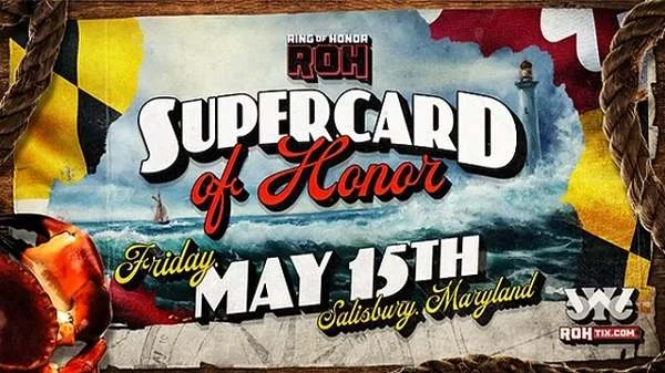 Watch ROH Supercard Of Honor 2026 5/15/26 Full Show Online Free
