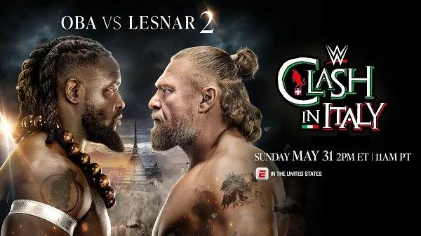 Watch WWE Clash In Italy 2026 5/31/26 Full Show Online Free