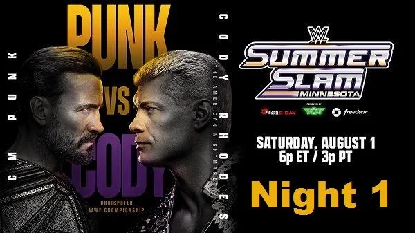 WWE SummerSlam: Minnesota Night 1 2026 Full Show Online Free Replay