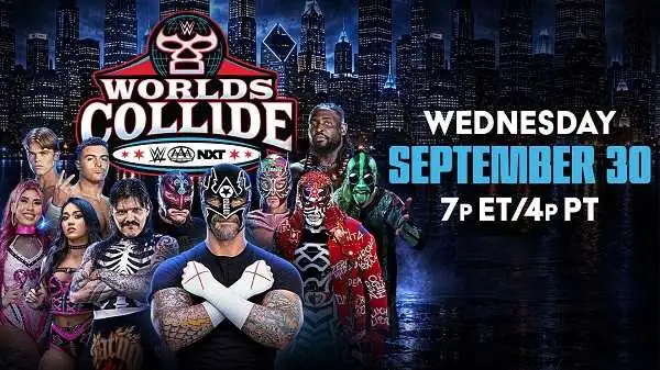 Watch Worlds Collide WWE x AAA x NxT 2026 9/30/26 Full Show Online Free